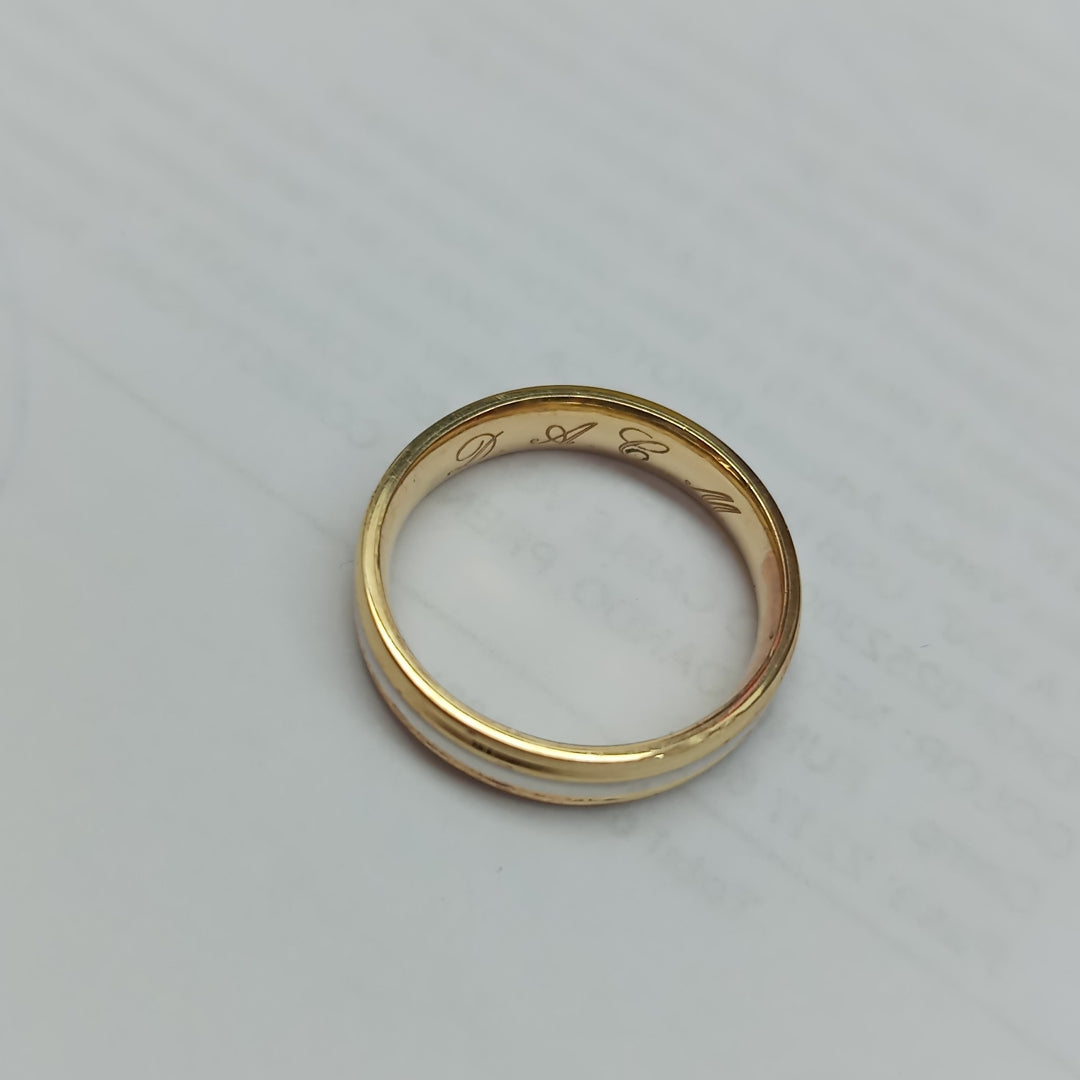 ARGOLLA ORO 14 K 2.8 GRMS (SEMINUEVO)