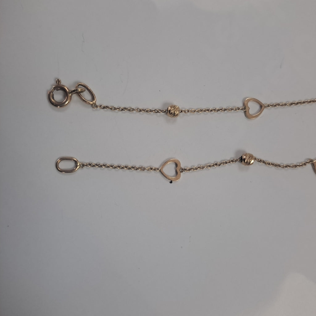 CADENA, PULSERA ORO 14 K 1.2 GRMS (SEMINUEVO)