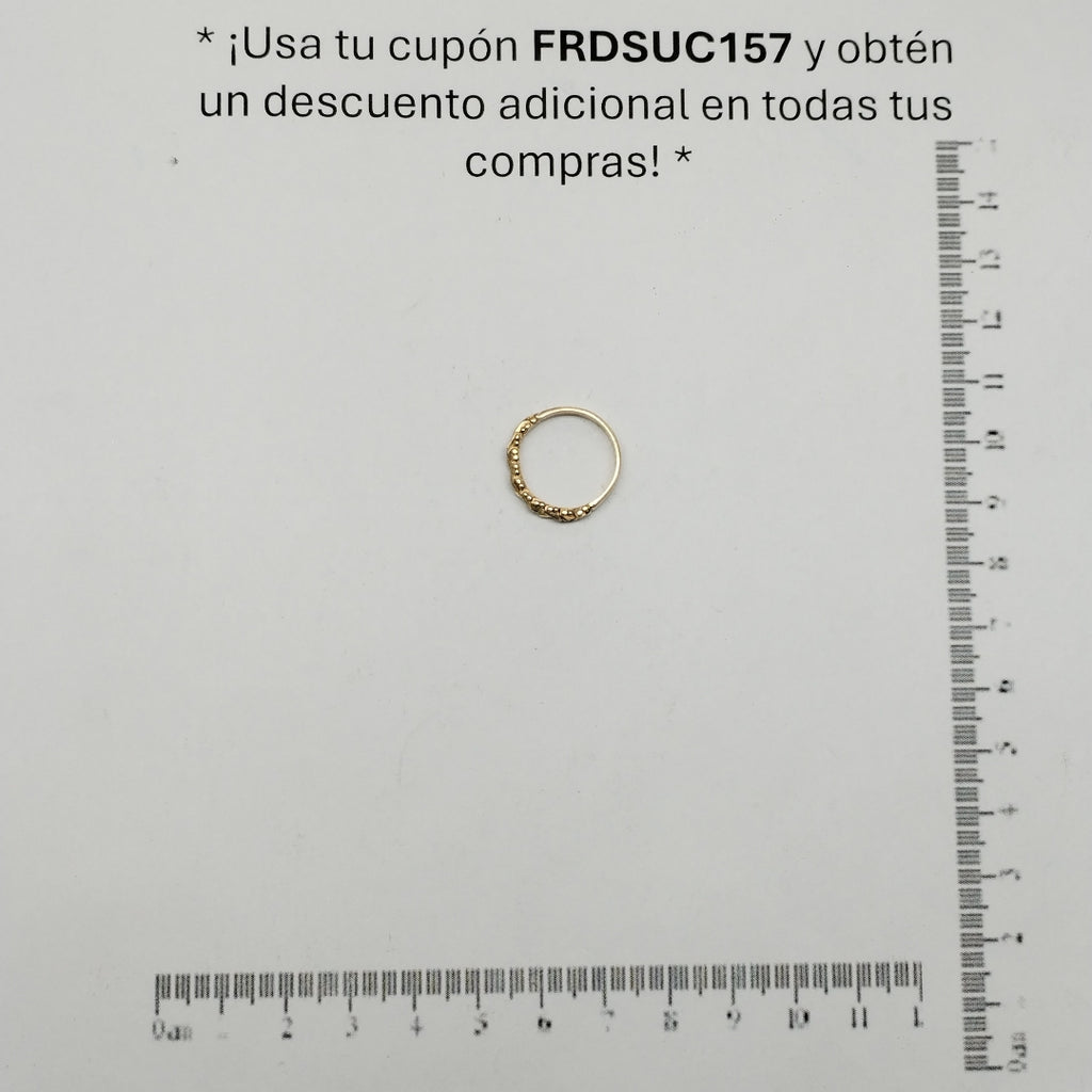 ANILLO ORO 18 K 3.1 GRMS (SEMINUEVO)