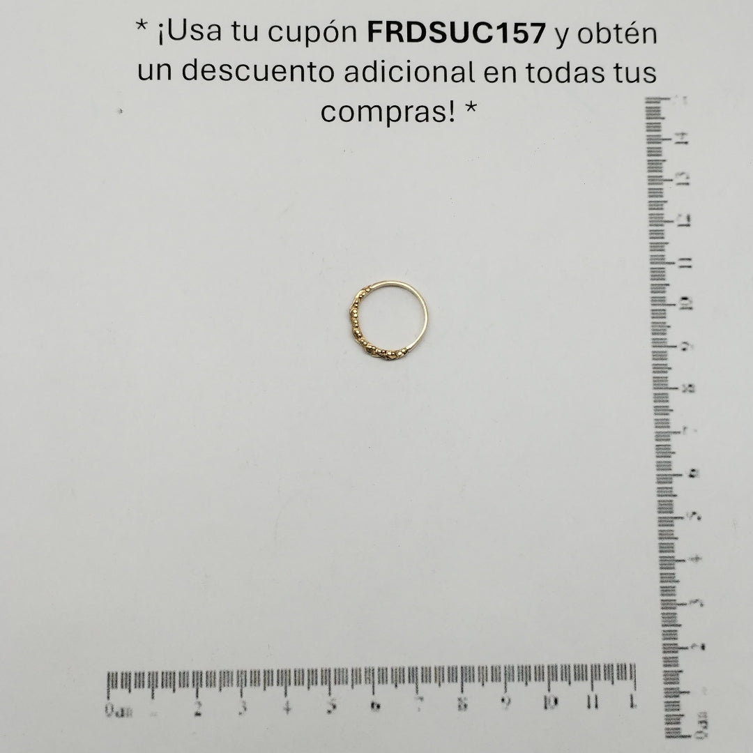 ANILLO ORO 18 K 3.1 GRMS (SEMINUEVO)