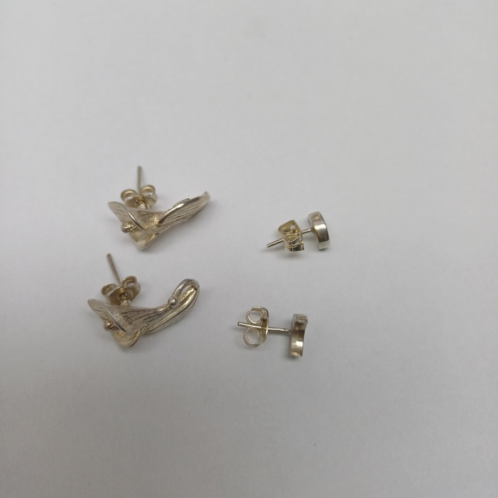 ARETES PAR PLATA 5,20 GRMS (SEMINUEVO)