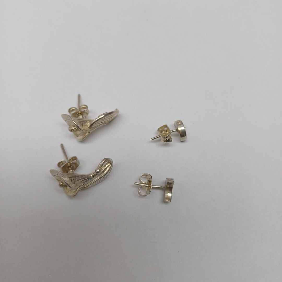 ARETES PAR PLATA 5,20 GRMS (SEMINUEVO)
