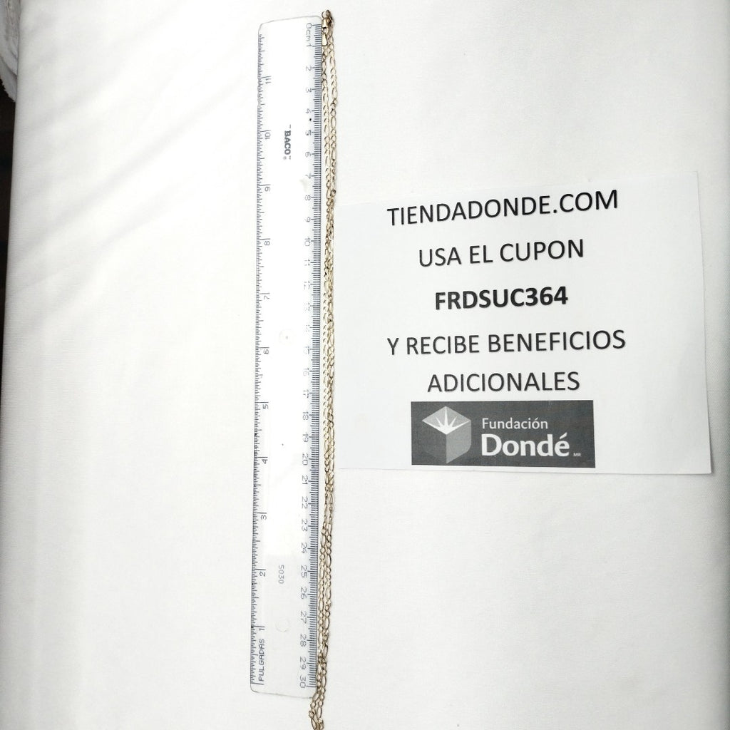 CADENA ORO 14 K 5 GRMS (SEMINUEVO)