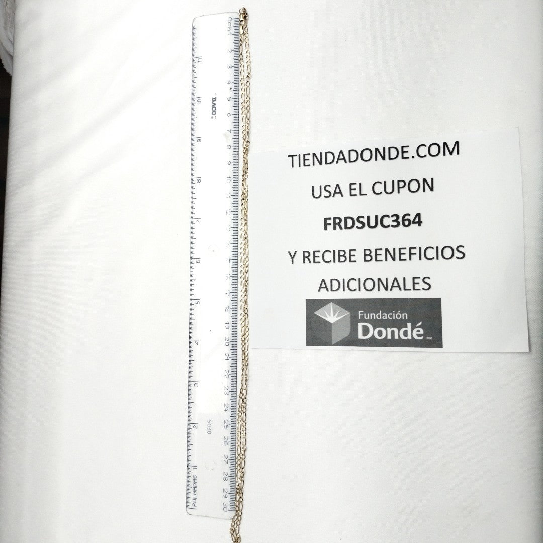 CADENA ORO 14 K 5 GRMS (SEMINUEVO)