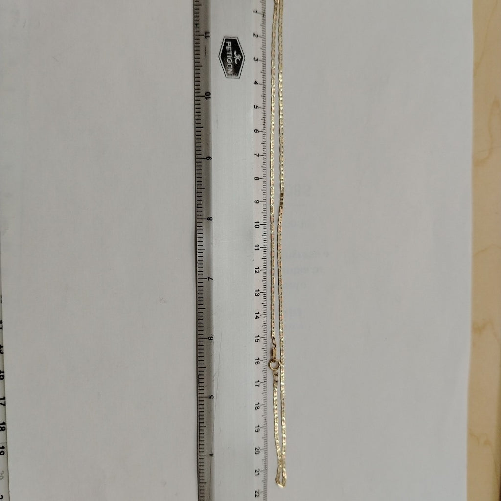CADENA ORO, ORO COMBINADO 10 K 1.9 GRMS (SEMINUEVO)