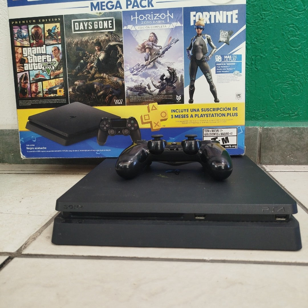 CONSOLA DE VIDEOJUEGO SONY PS4 SLIM 1 TB (SEMINUEVO)
