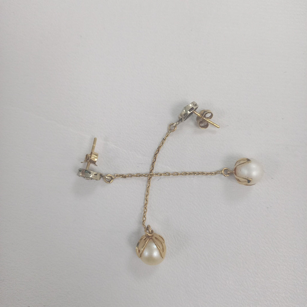BROQUELES PAR ORO 14 K 4 GRMS (SEMINUEVO)