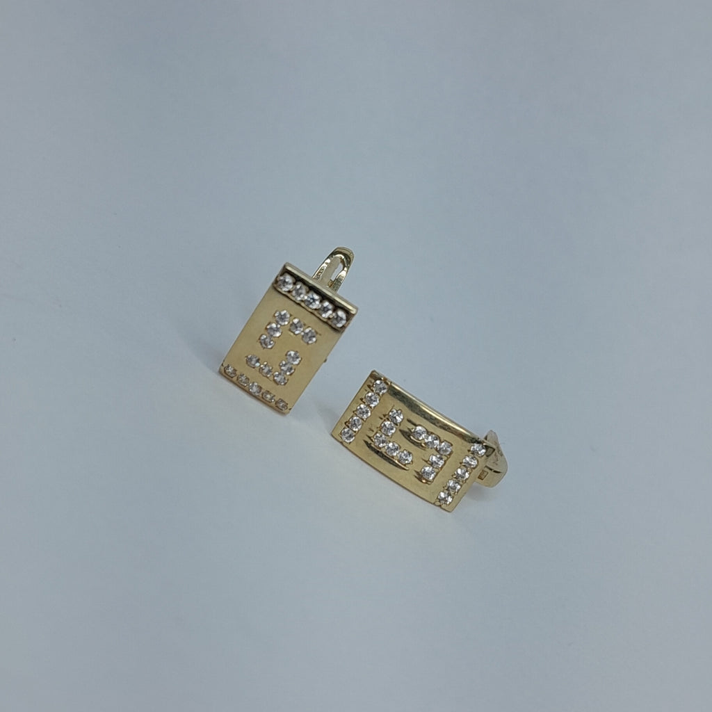 BROQUELES ORO 14K 2.3 (NUEVO)