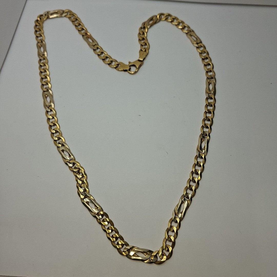 CADENA ORO COMBINADO 14 K 33,80 GRMS (SEMINUEVO)