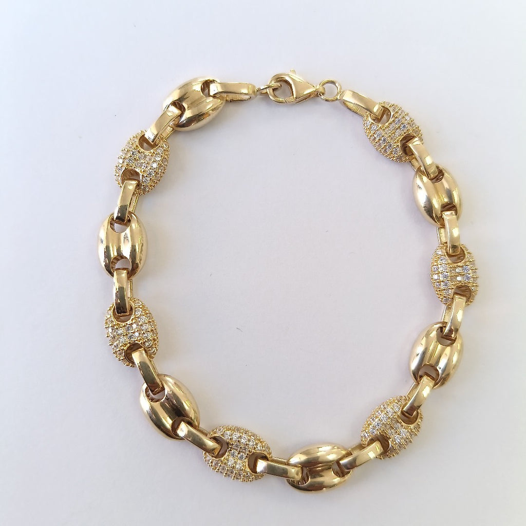 PULSERAS DAMA ORO 14K 10.9 (NUEVO)