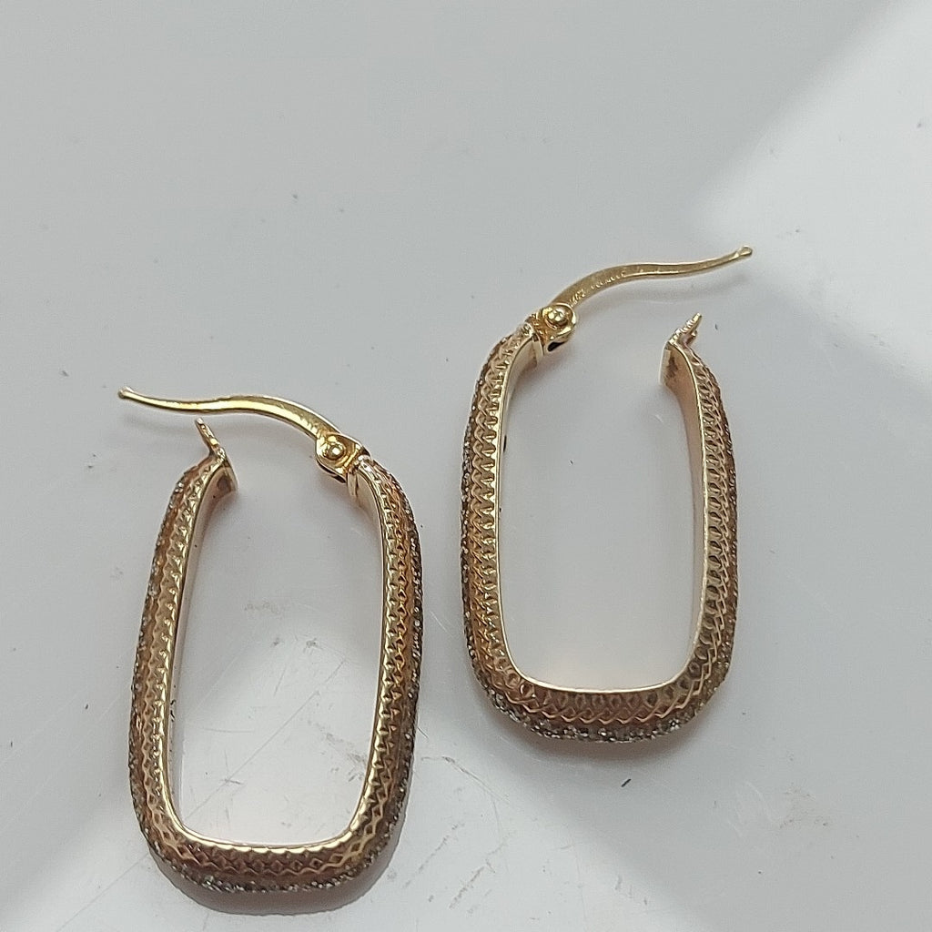ARRACADAS PAR ORO 14 K 1,90 GRMS (SEMINUEVO)