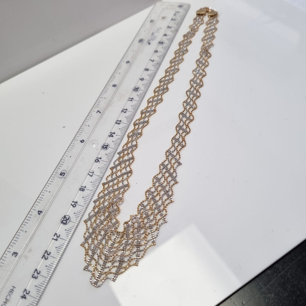 GARGANTILLA ORO 14 K 13.3 GRMS (SEMINUEVO)