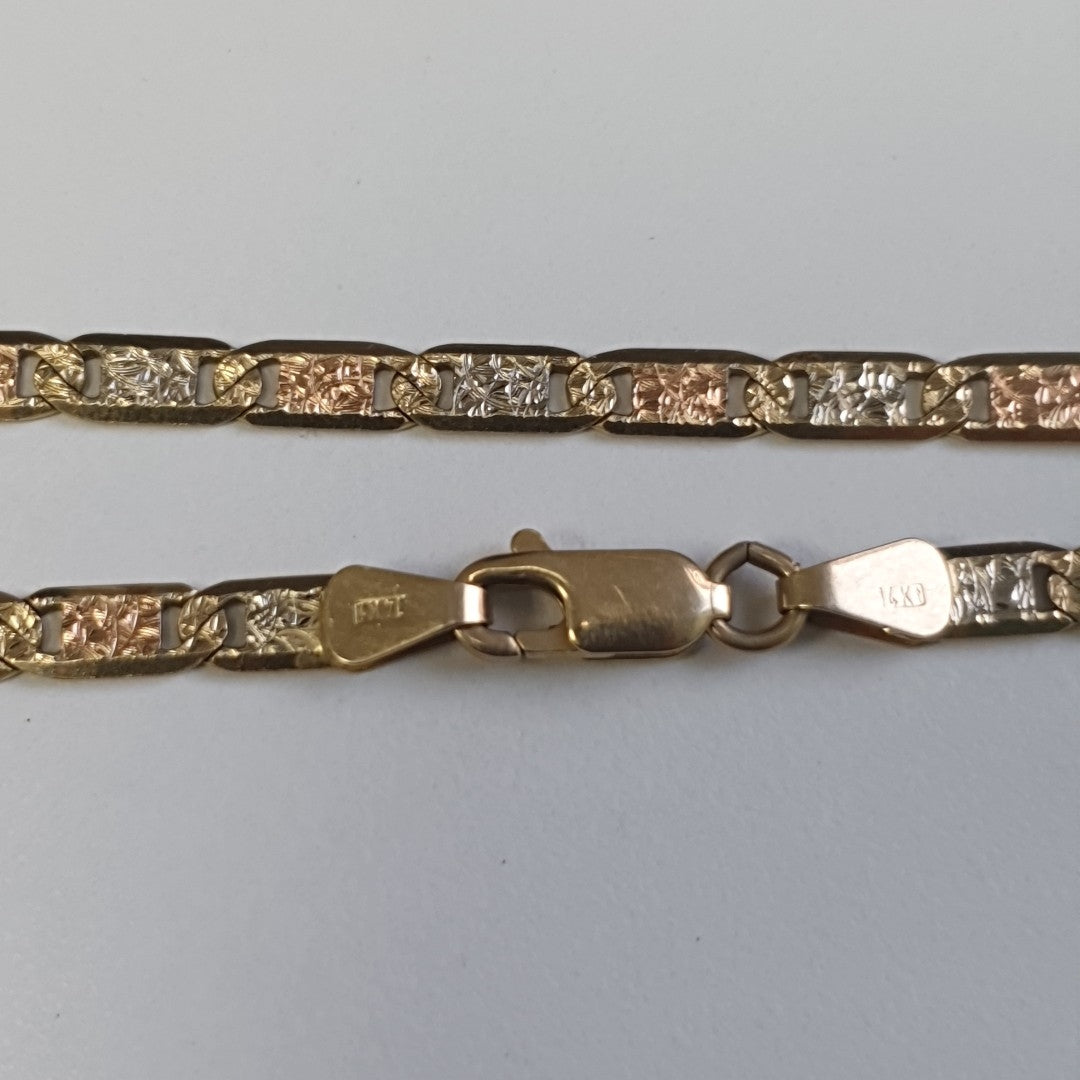 PULSERA ORO 14 K 4,90 GRMS (SEMINUEVO)