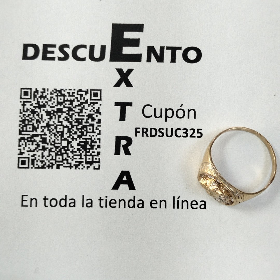 ANILLO ORO 10 K 4.8 GRMS (SEMINUEVO)
