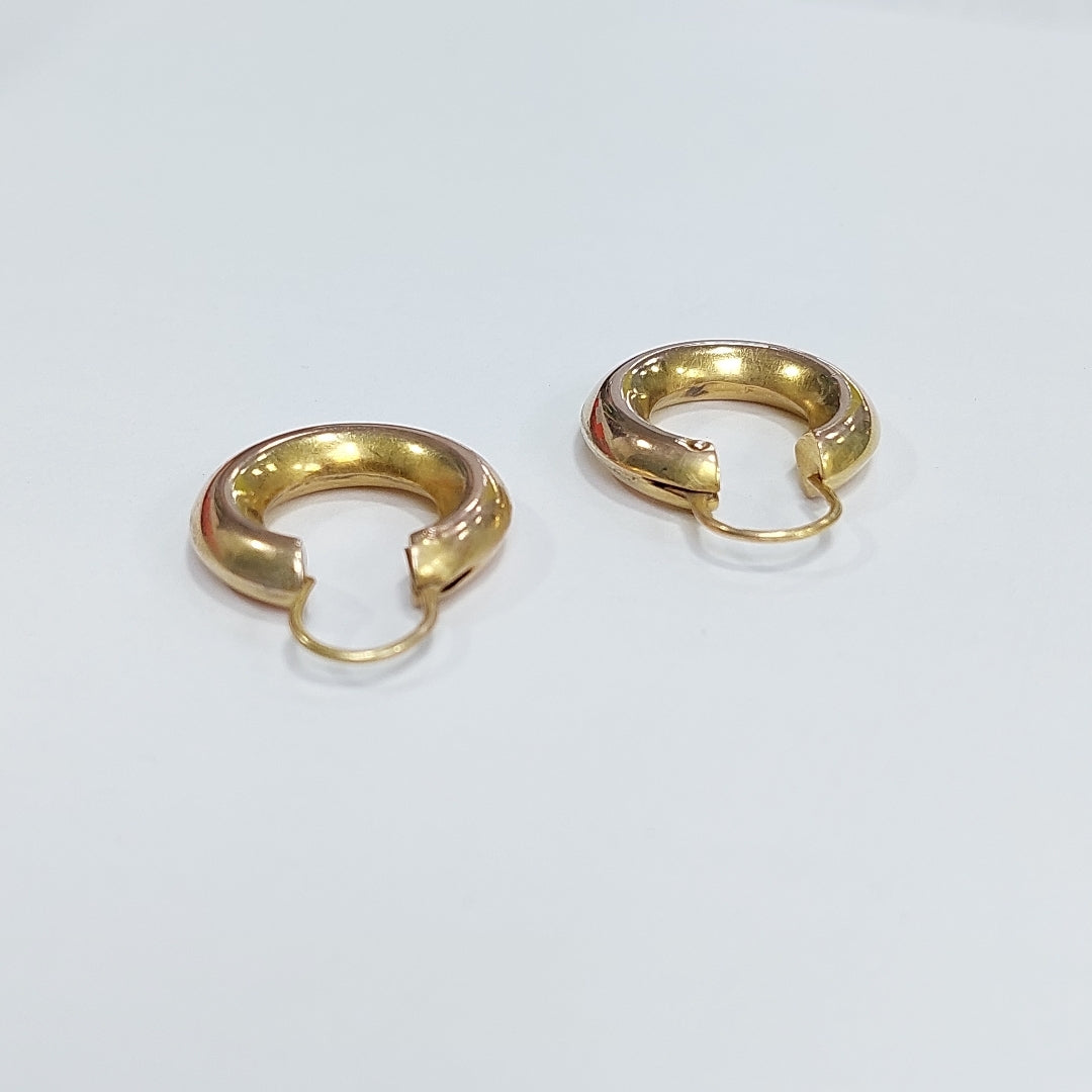 ARRACADAS PAR ORO 8 K 3.1 GRMS (SEMINUEVO)