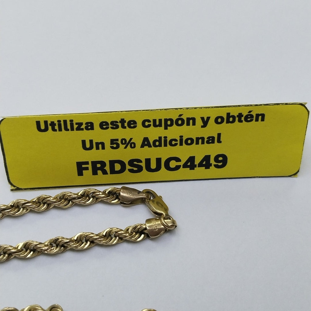 CADENA ORO 10 K 7.2 GRMS (SEMINUEVO)