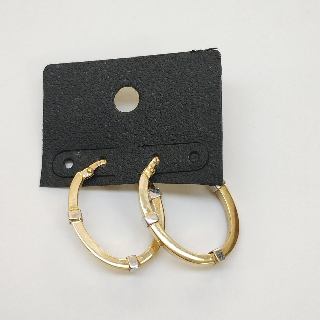 ARRACADAS PAR ORO 14 K 2,20 GRMS (SEMINUEVO)