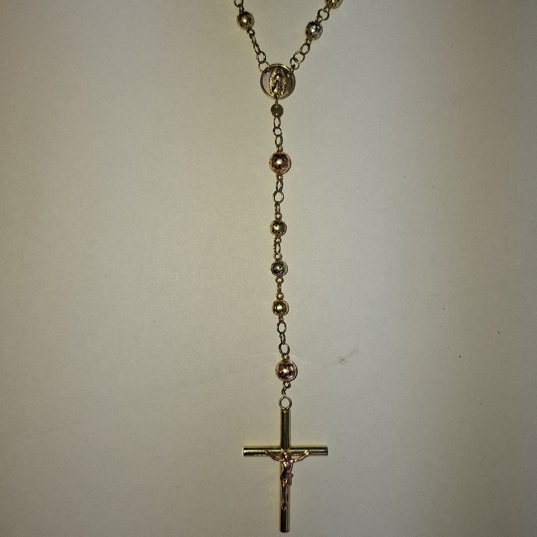 ROSARIO ORO COMBINADO 10 K 5,20 GRMS (SEMINUEVO)