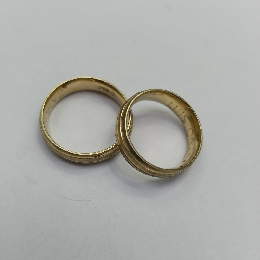 ARGOLLA ORO 10 K 5.2 GRMS (SEMINUEVO)