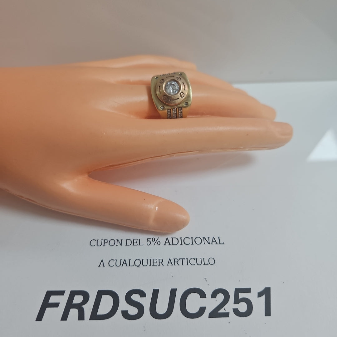 ANILLO ORO 10 K 9.2 GRMS (SEMINUEVO)