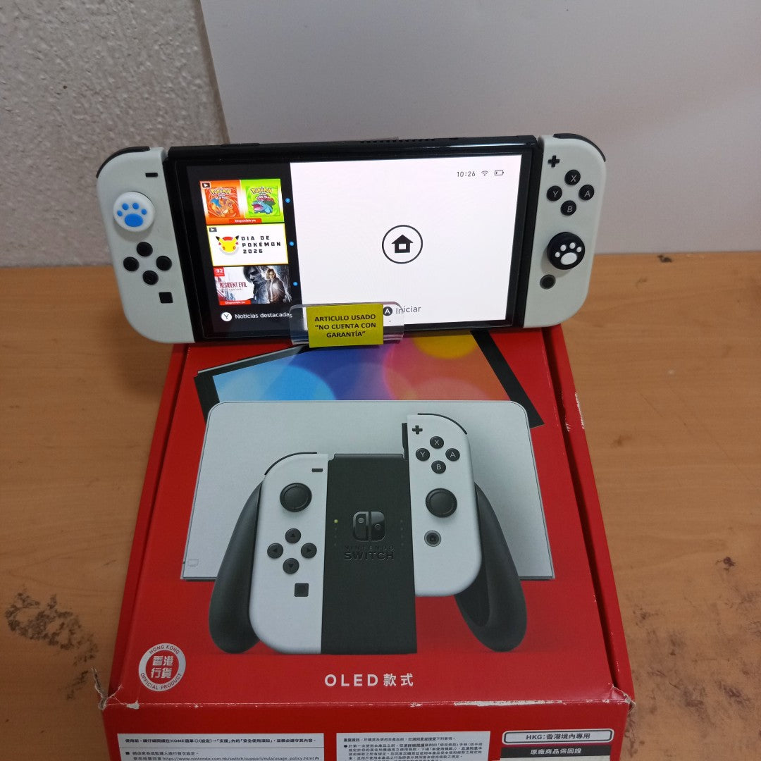 CONSOLA DE VIDEOJUEGO NINTENDO SWITCH OLED 64 GB (SEMINUEVO)