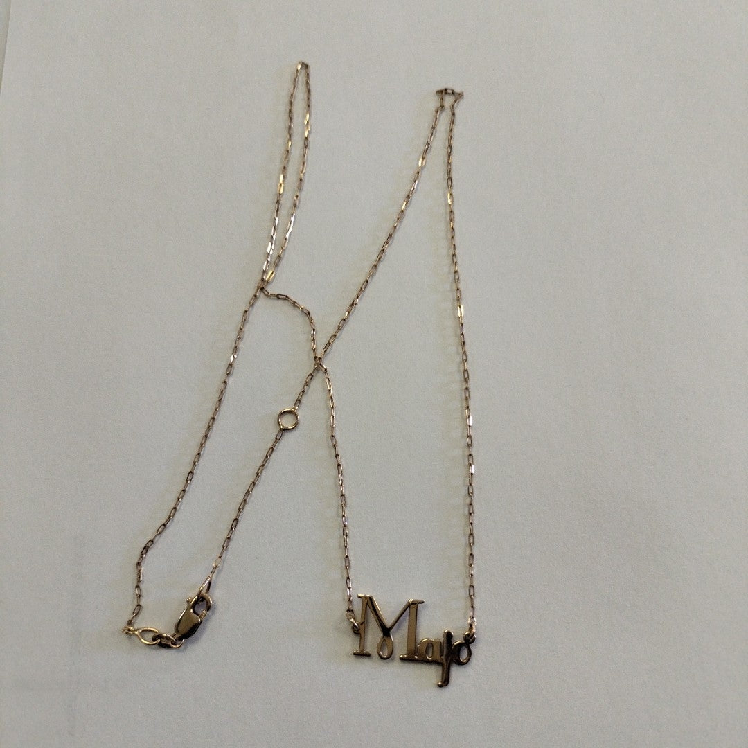 GARGANTILLA ORO 14 K 1.9 GRMS (SEMINUEVO)
