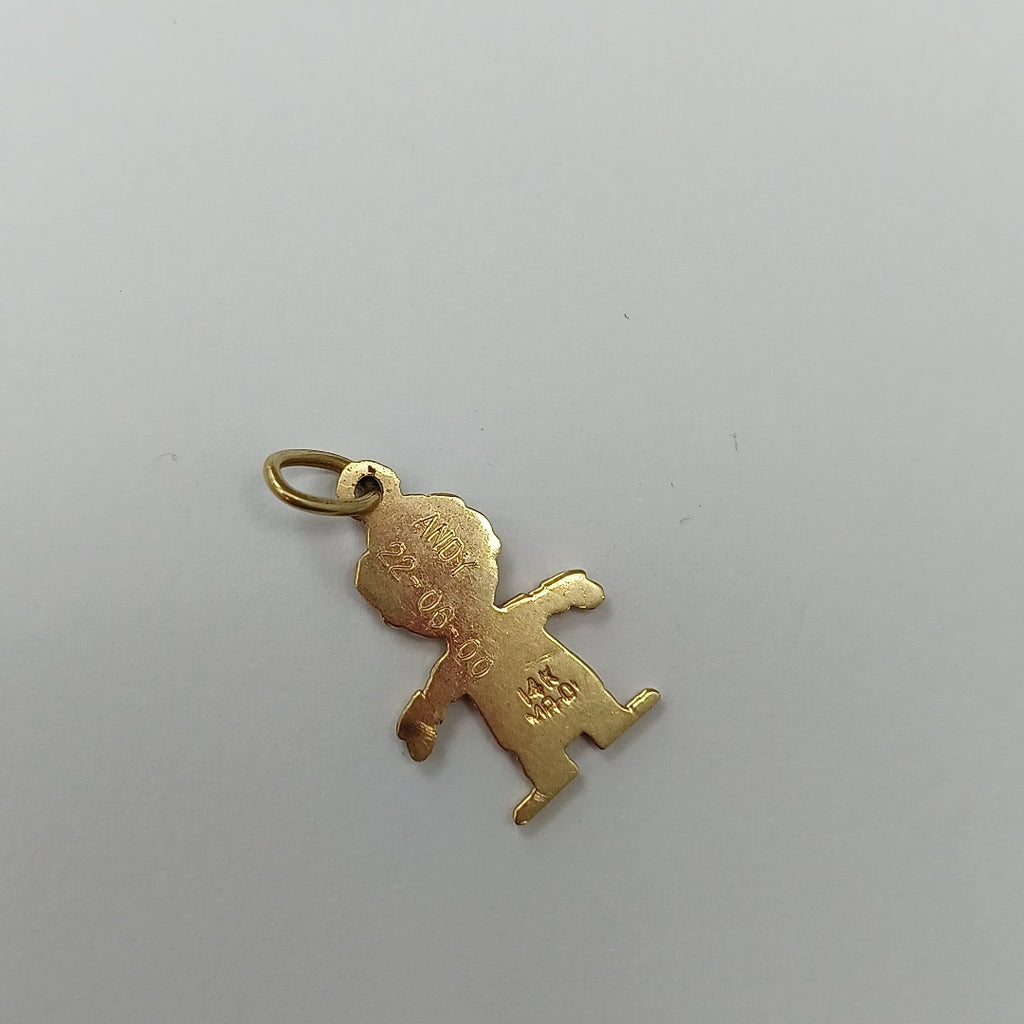 DIJE ORO 14 K 1.3 GRMS (SEMINUEVO)