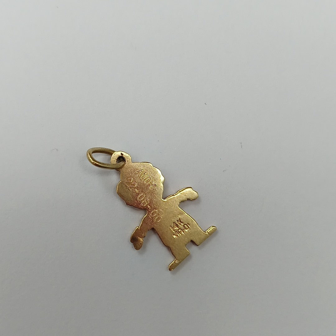 DIJE ORO 14 K 1.3 GRMS (SEMINUEVO)