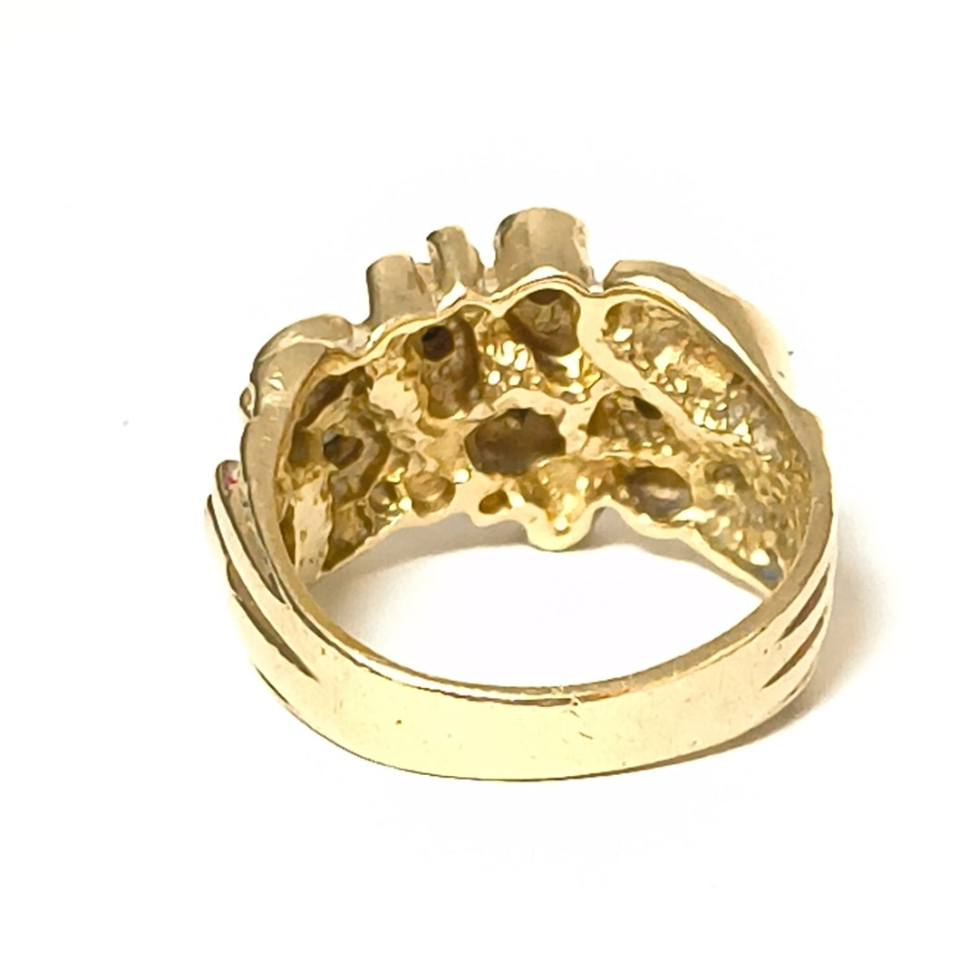 ANILLO ORO 14 K 13.6 GRMS (SEMINUEVO)