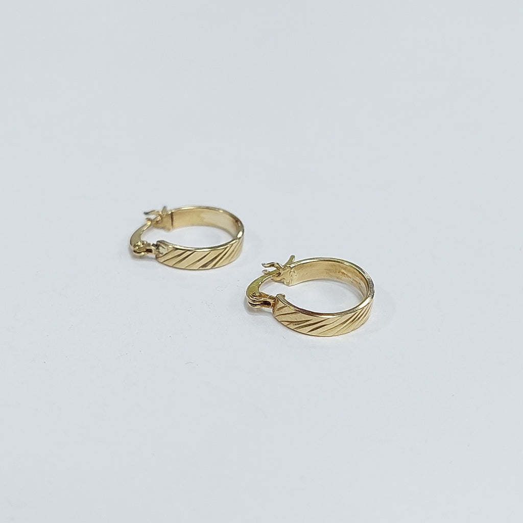 ARRACADAS PAR ORO 10 K 1,10 GRMS (SEMINUEVO)