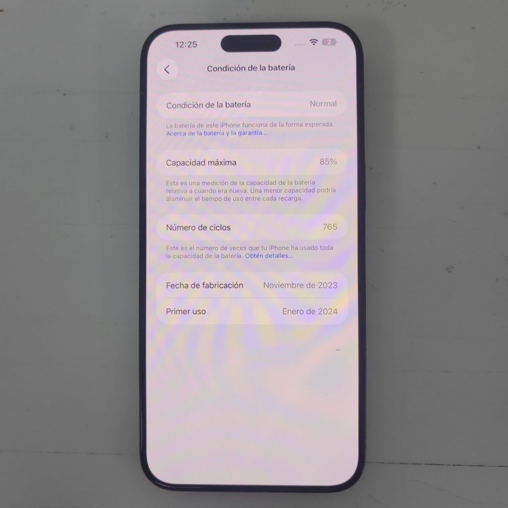 CELULAR APPLE IPHONE 15 PRO MAX A3105 (2023) 256 GB 8 GB RAM (SEMINUEVO)