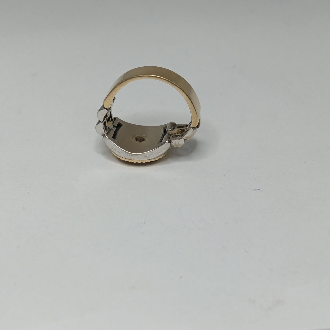 ANILLO ORO 14 K 9.9 GRMS (SEMINUEVO)