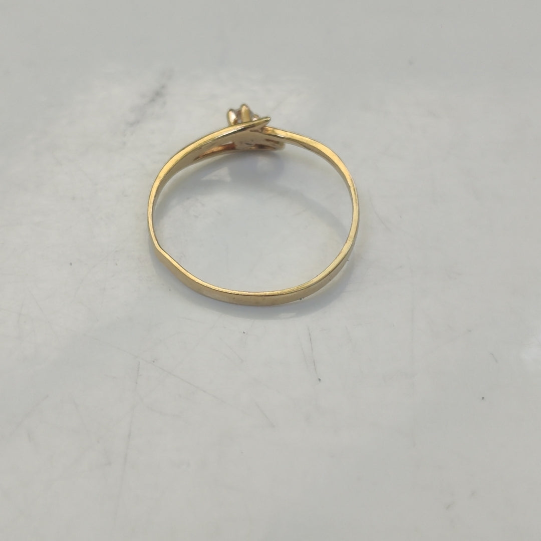 ANILLO ORO 10 K 0,70 GRMS (SEMINUEVO)