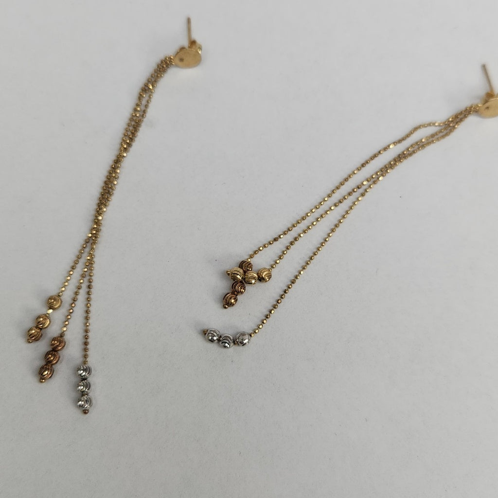 ARETES PAR ORO 10 K 3.3 GRMS (SEMINUEVO)