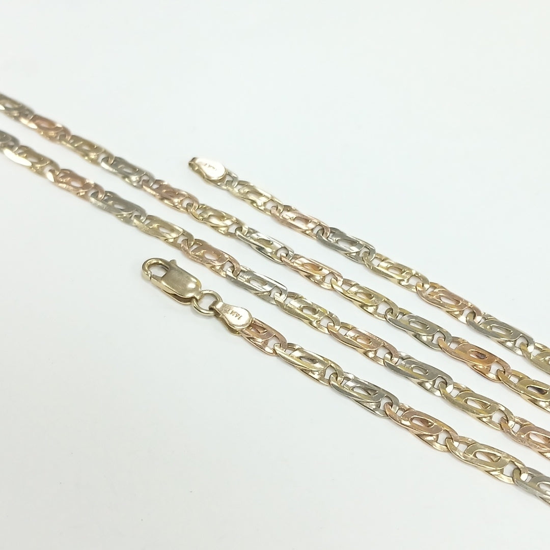 CADENA ORO 14 K 18.6 GRMS (SEMINUEVO)
