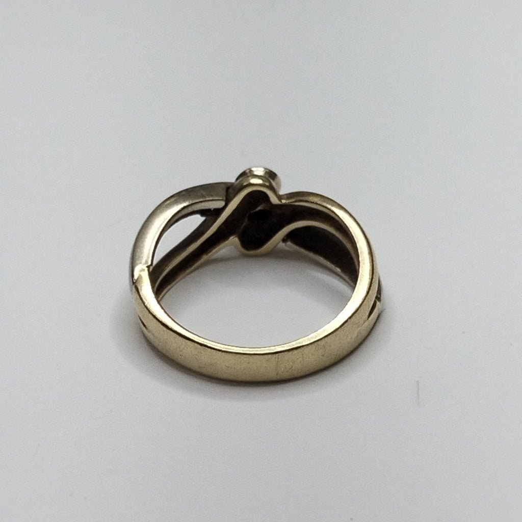 ANILLITO ORO, ORO BLANCO 14 K 6 GRMS (SEMINUEVO)