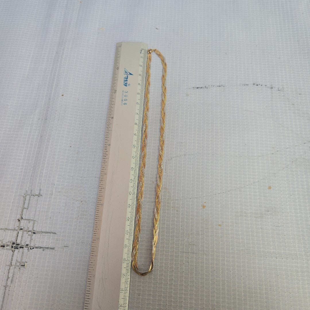 GARGANTILLA ORO 14 K 8.3 GRMS (SEMINUEVO)