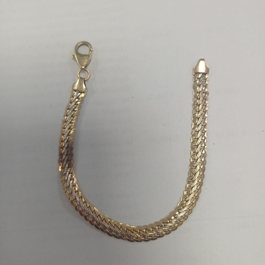 PULSERA ORO 14 K 4.4 GRMS (SEMINUEVO)