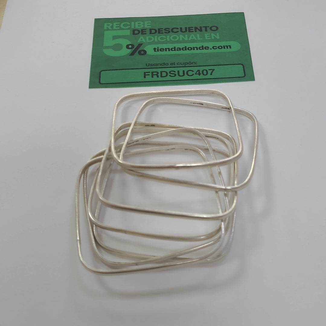 SEMANARIO DE PULSERAS PLATA 62,00 GRMS (SEMINUEVO)