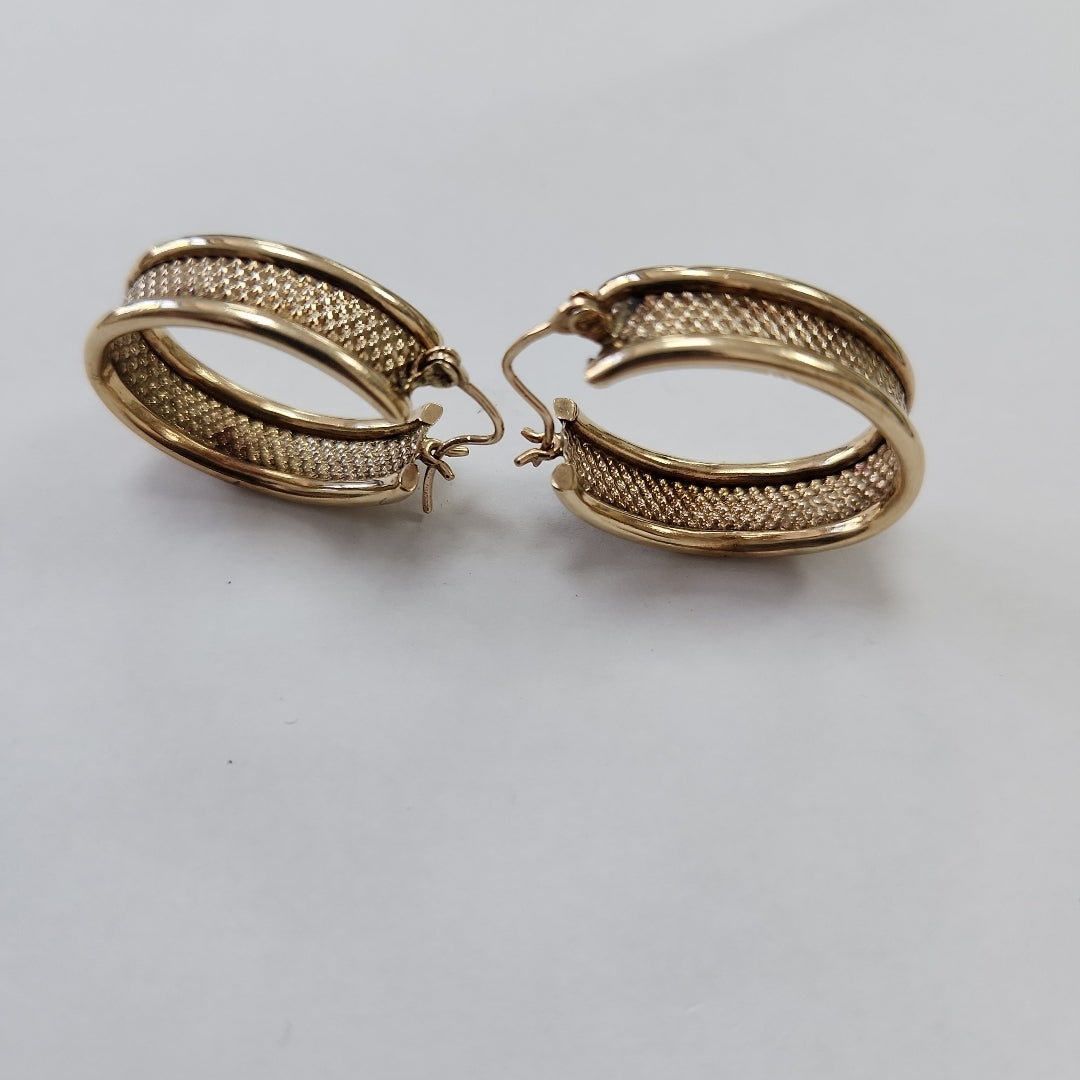 ARRACADAS PAR ORO 10 K 6,00 GRMS (SEMINUEVO)