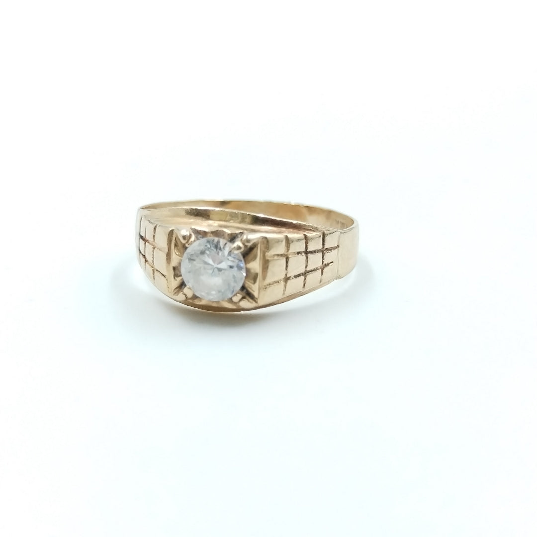 ANILLO ORO 14 K 3 GRMS (SEMINUEVO)