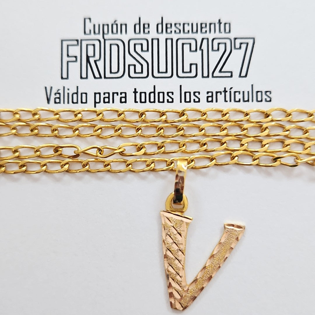 CADENA,DIJE ORO 10 K 5,90 GRMS (SEMINUEVO)
