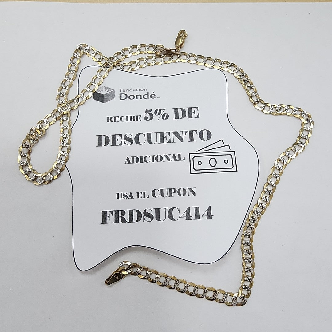 CADENA RODIADO 10 K 15,80 GRMS (SEMINUEVO)