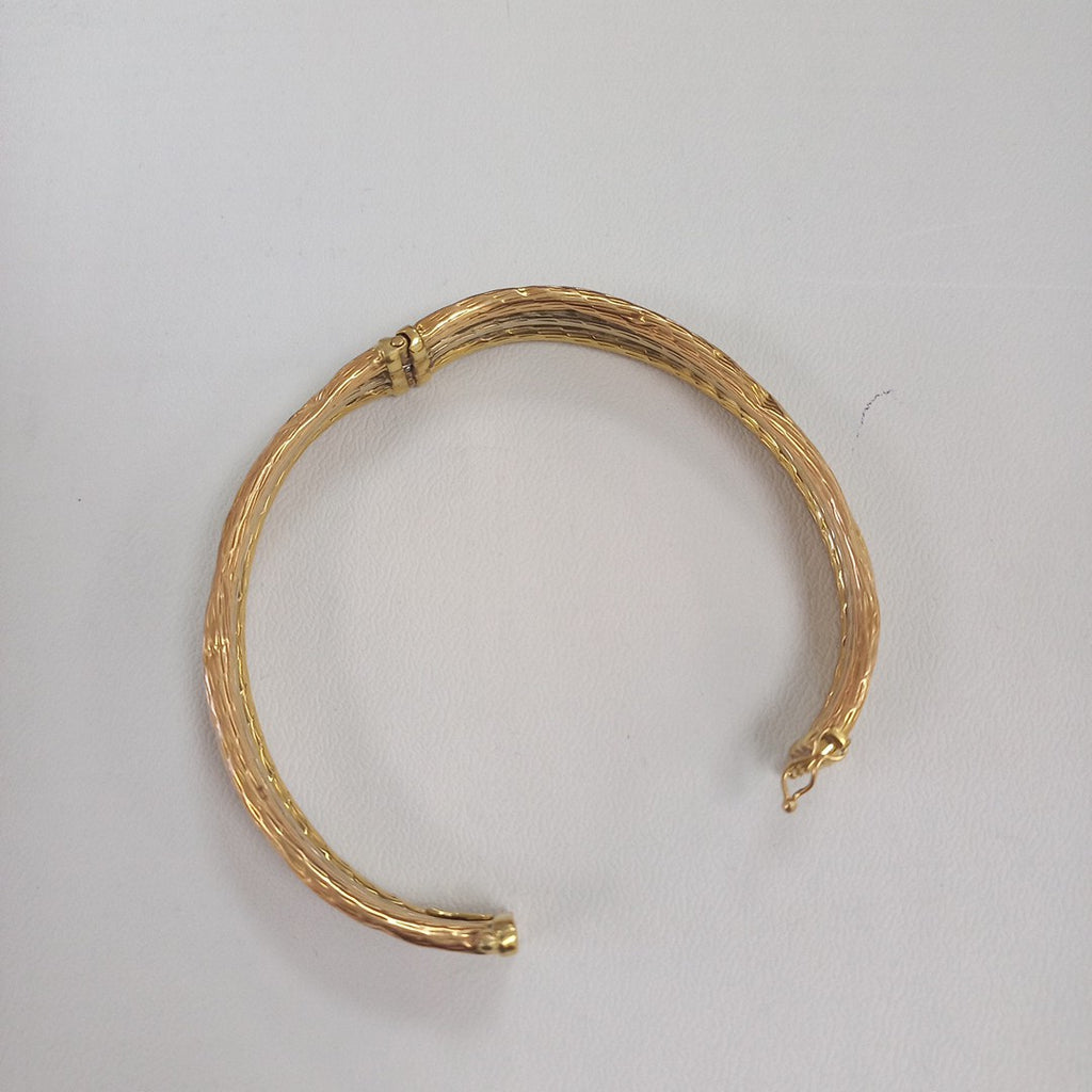 PULSERA RIGIDA ORO 14 K 11 GRMS (SEMINUEVO)