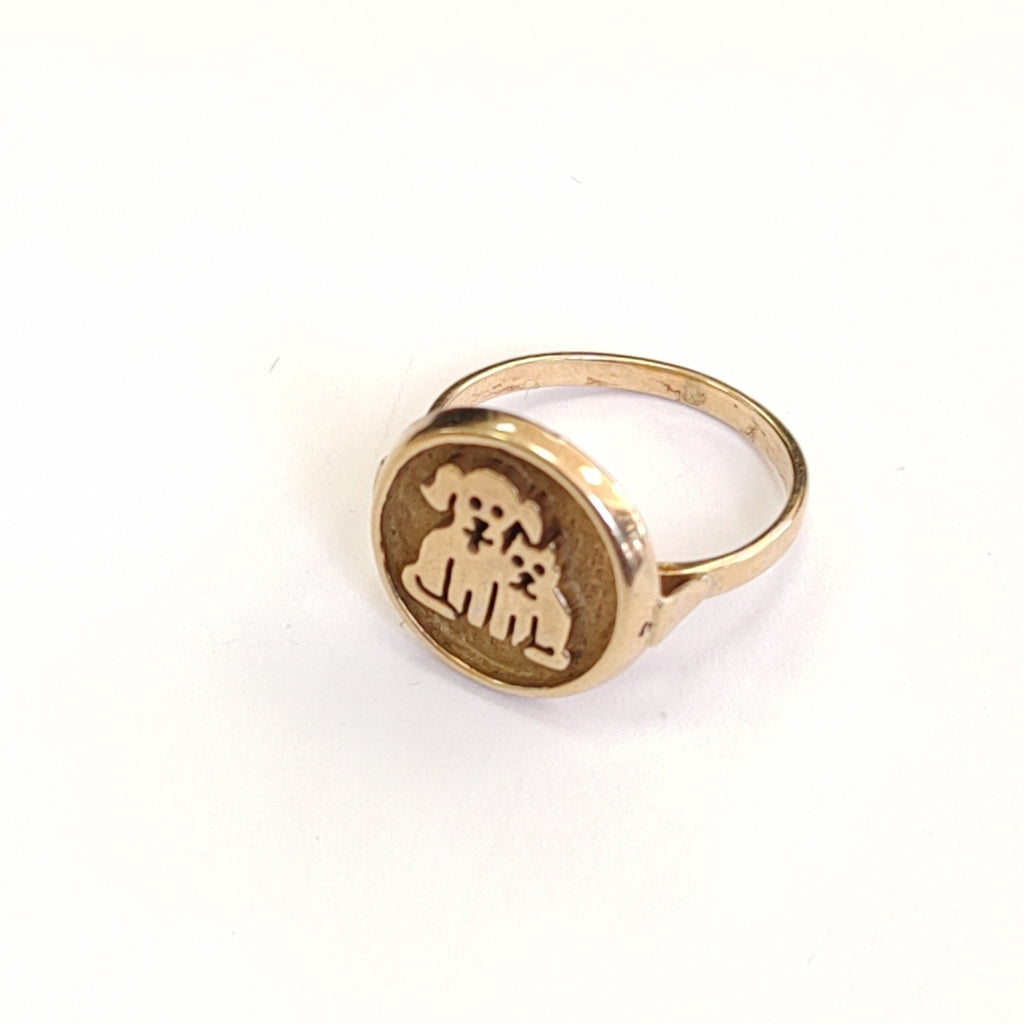 ANILLO ORO 14 K 3,20 GRMS (SEMINUEVO)