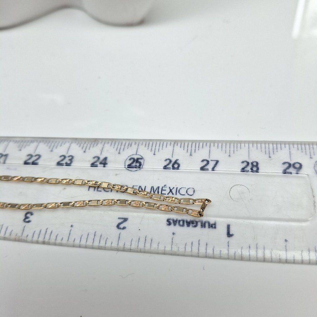 CADENA ORO 14 K 2,80 GRMS (SEMINUEVO)