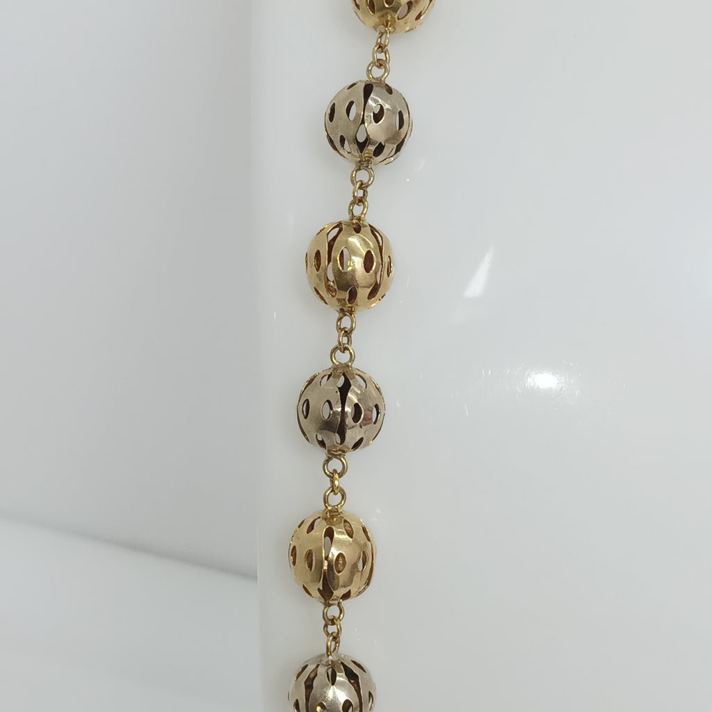 CADENA ORO COMBINADO 10 K 25.3 GRMS (SEMINUEVO)