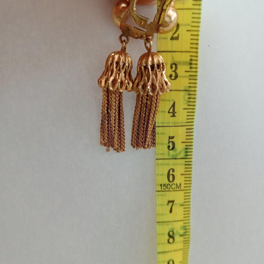 ARETES PAR ORO 18 K 9 GRMS (SEMINUEVO)