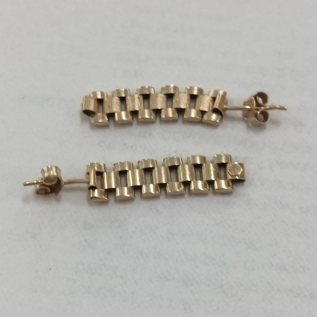 BROQUELES PAR ORO 14 K 2.5 GRMS (SEMINUEVO)