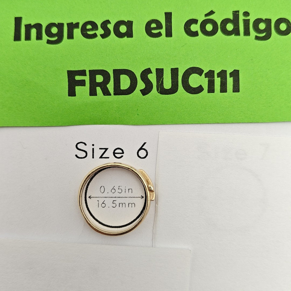 ANILLITO ORO 18 K 3.8 GRMS (SEMINUEVO)